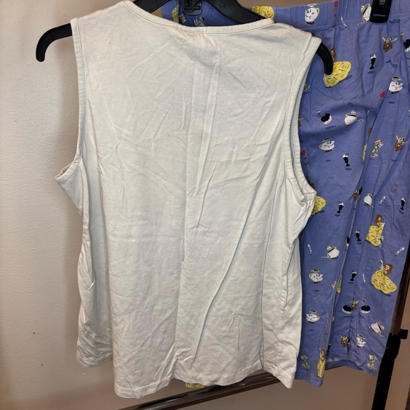 Nite + Nite Disney Beauty & the Beast Women's Pajama Set Size XL - Picture 2 of 10